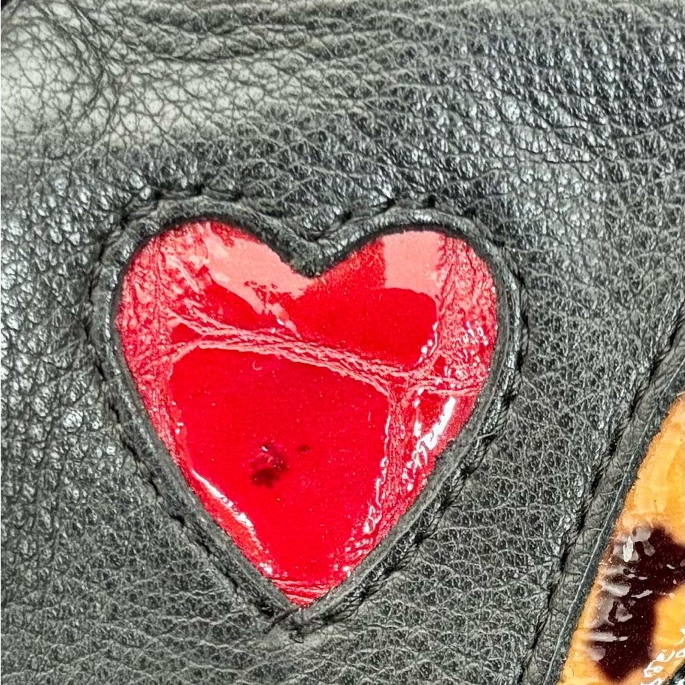 Brighton Black and Leopard Print Coin Purse - Picture 8 of 8